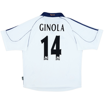 1999-01 Tottenham Home Shirt Ginola #14 - 8/10 - (L)