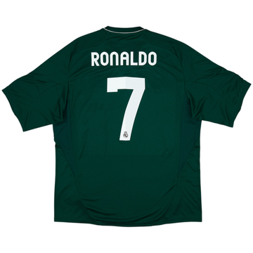 2012-13 Real Madrid CL Third Shirt Ronaldo #7 - 8/10 - (XL)