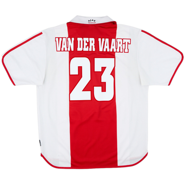 2000-01 Ajax Centenary Home Shirt Van Der Vaart #23 - 9/10 - (XL)