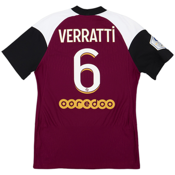 2020-21 Paris Saint-Germain Authentic Third Shirt Verratti #6 - 5/10 - (S)