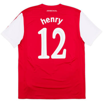 2011-12 Arsenal Home Shirt Henry #12 - 8/10 - (L)