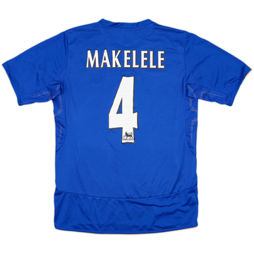 2005-06 Chelsea Centenary Home Shirt Makalele #4 - 6/10 - (S)