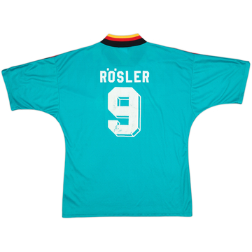 1994-96 Germany Away Shirt Rosler #9 - 7/10 - (L)