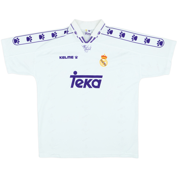 1994-96 Real Madrid Home Shirt - 8/10 - (XL)