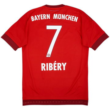 2015-16 Bayern Munich Home Shirt Ribery #7 - 8/10 - (S)