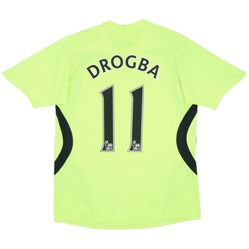 2007-08 Chelsea Away Shirt Drogba #11 - 8/10 - (L.Boys)