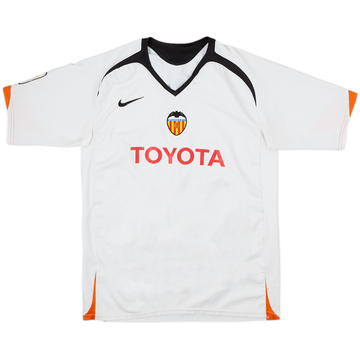 2005-06 Valencia Home Shirt - 6/10 - (XL.Boys)