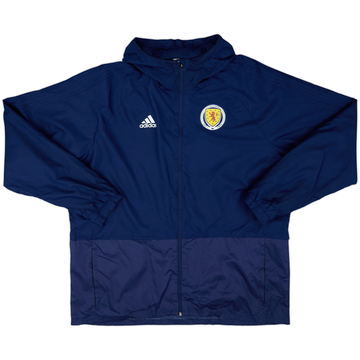 2018-19 Scotland adidas Hooded Rain Jacket - 9/10 - (XXL)