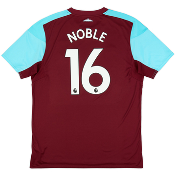 2017-18 West Ham Home Shirt Noble #16 - 8/10 - (XL)