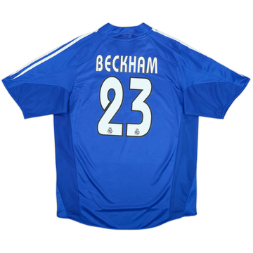 2004-05 Real Madrid Third Shirt Beckham #23 - 7/10 - (M)