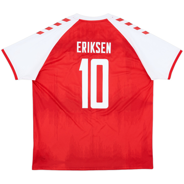 2020-21 Denmark Home Shirt Eriksen #10 - 9/10 - (3XL)