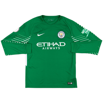 2017-18 Manchester City GK Shirt - 8/10 - (M)