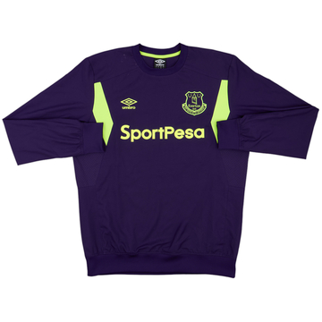 2017-18 Everton Umbro Drill Top - 9/10 - (L)