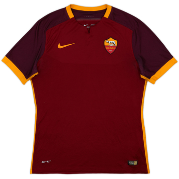 2015-16 Roma Authentic Home Shirt - 4/10 - (L)