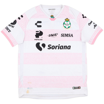 2020-21 Santos Laguna Pink October Special Shirt #21 - 6/10 - (L)