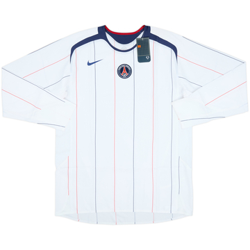 2005-06 Paris Saint-Germain Player Issue Away L/S Shirt (XL)