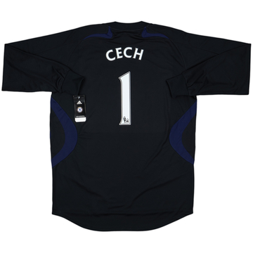 2007-08 Chelsea Player Issue GK Shirt Cech #1 (XL)