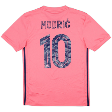 2020-21 Real Madrid Away Shirt Modric #10 - 7/10 - (S)