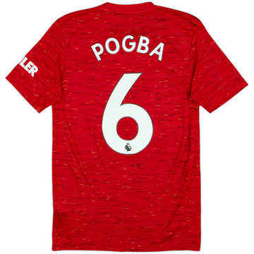 2020-21 Manchester United Home Shirt Pogba #6 - 8/10 - (XS)
