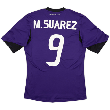 2013-14 Anderlecht Home Shirt M.Suarez #9 - 8/10 - (S)