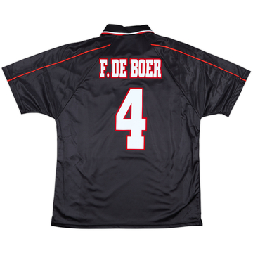 1998-99 Ajax Away Shirt F.De Boer #4 - 8/10 - (L)