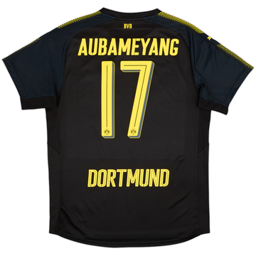 2017-18 Borussia Dortmund Away Shirt Aubameyang #17 - 9/10 - (L)