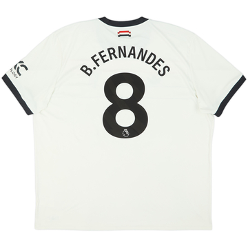 2024-25 Manchester United Third Shirt B.Fernandes #8 - 9/10 - (3XL)