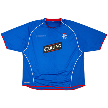 2005-06 Rangers Home Shirt - 4/10 - (4XL)