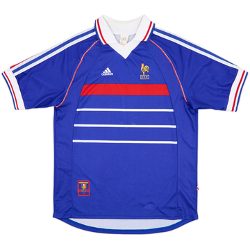 1998-00 France Home Shirt - 6/10 - (XL.Boys)