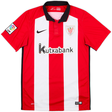 2015-16 Athletic Bilbao Home Shirt - 7/10 - (S)