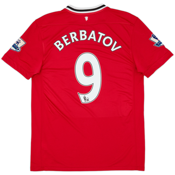 2011-12 Manchester United Home Shirt Berbatov #9 - 8/10 - (M)