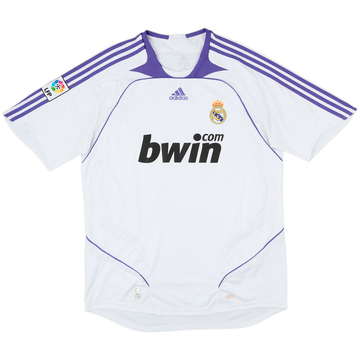 2007-08 Real Madrid Home Shirt - 7/10 - (XL)