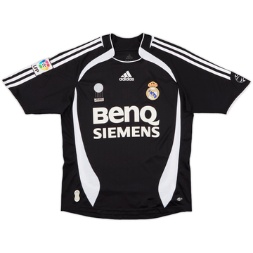 2006-07 Real Madrid Away Shirt - 6/10 - (L.Boys)