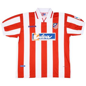 2000-01 Atletico Madrid Match Issue Home Shirt Hibic #23