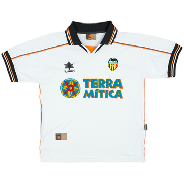 1999-00 Valencia Home Shirt - 8/10 - (S)
