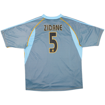 2003-04 Real Madrid Third Shirt Zidane #5 - 6/10 - (XL)