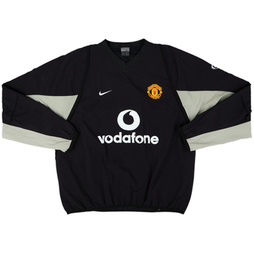 2003-05 Manchester United Nike Drill Top - 10/10 - (M)