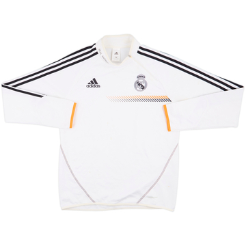 2013-14 Real Madrid adidas 1/4 Zip Drill Top - 5/10 - (L)