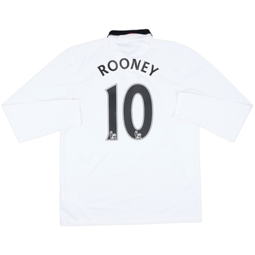 2014-15 Manchester United Away L/S Shirt Rooney #10 - 9/10 - (L)