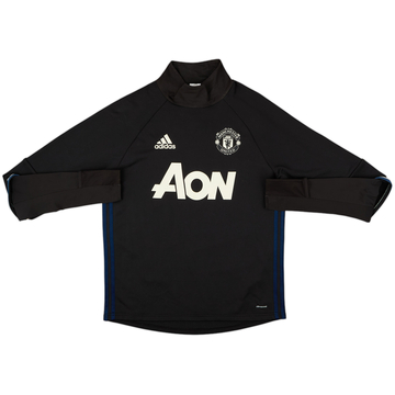 2016-17 Manchester United adidas Drill Top - 9/10 - (M)