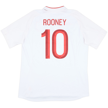 2012-13 England Home Shirt Rooney #10 - 6/10 - (XL)