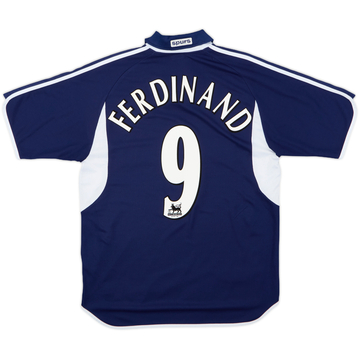 2000-01 Tottenham Away Shirt Ferdinand #9 - 7/10 - (M)