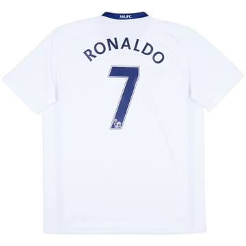 2008-10 Manchester United Away Shirt Ronaldo #7 - 7/10 - (L)