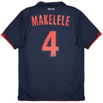 2010-11 Paris Saint-Germain Away Shirt Makelele #4 - 8/10 - (M)