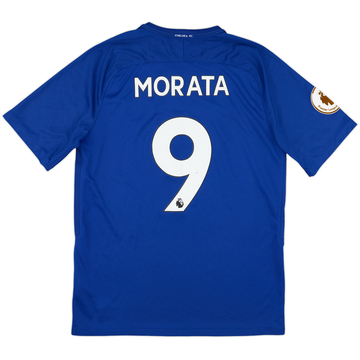 2017-18 Chelsea Home Shirt Morata #9 - 6/10 - (L)