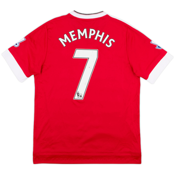 2015-16 Manchester United Home Shirt Memphis #7 - 5/10 - (L)