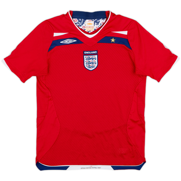 2008-10 England Away Shirt - 8/10 - (M.Boys)