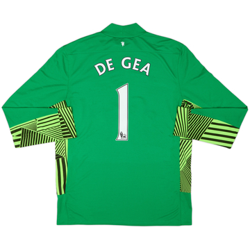 2011-12 Manchester United GK Shirt De Gea #1 - 9/10 - (L)