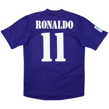 2001 Real Madrid Third Shirt Ronaldo #11 - 9/10 - (M)