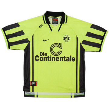 1996-97 Borussia Dortmund Home Shirt - 8/10 - (XL)